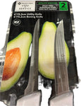 Members Mark Utility Knives, White and stainless steel