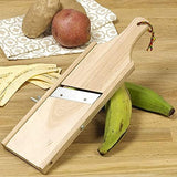 Bene Casa - Natural Wooden Plantain and Fruit/Vegetable Slicer