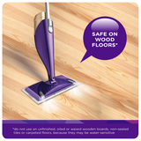 Swiffer Wet Jet Mop Cleaning Pads Refill, Floor Cleaner for Mopping Wood, Laminate, Tile in Home, Bathroom, Kitchen, All Purpose Multi-Surface Spray Mop Pad for Floor Cleaning, 24ct