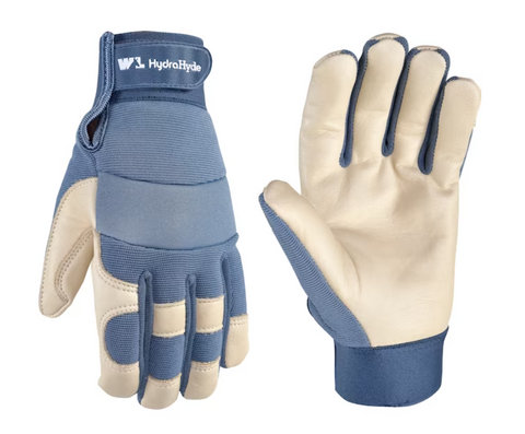 Wells Lamont Female HydraHyde Leather Multipurpose Gloves, Medium [1-Pair]