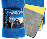 Member's Mark Microfiber Towels [24 Pk., 3 Colors]
