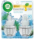 Scented Oil Refill, Fresh Waters, 0.67 oz, 2/Pack