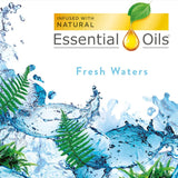 Scented Oil Refill, Fresh Waters, 0.67 oz, 2/Pack