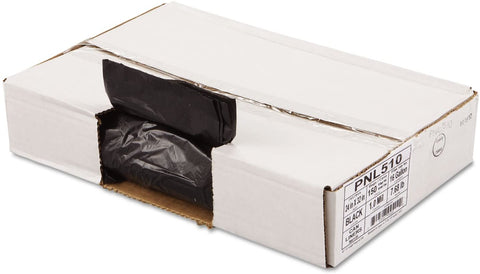 Penny Lane 510 Linear Low Density Can Liners, 1.5 mil, 24 x 32, Black, 150/Carton