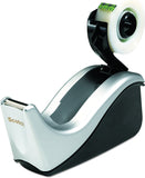 Scotch Desktop Tape Dispenser, Silvertech Two-Tone