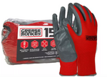 Grease Monkey Nitrile-Coated Work Gloves [15 PK ]