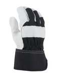 FIRM GRIP Leather Gloves with Safety Cuff