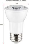 Sunlite 80124-SU LED PAR16 Light Bulb, 7 Watts