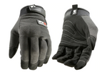 Wells Lamont Mens FX3 Synthetic Leather Utility Gloves, Large [1-Pair]