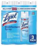 Lysol Disinfectant Spray, Crisp Linen Scent [19 oz., 3 pk.]