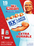 Mr. Clean Extra Durable Scrub Magic Eraser Sponges, [15 ct]