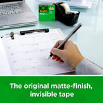 Magic Tape Desktop Dispenser Value Pack, 1" Core, 0.75" x 83.33 ft, Clear