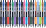 G2 Premium Gel Pen, Retractable, Fine  Assorted Ink and Barrel Colors, [ 20 Pack ]