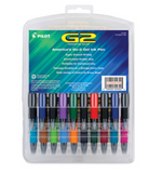 G2 Premium Gel Pen, Retractable, Fine  Assorted Ink and Barrel Colors, [ 20 Pack ]