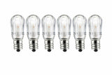 Decorative Bulb S6 LED 1W 2700K [6 PACK]