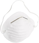 Safety Zone  Particulate Disposable Dust Mask White With Elastic Back, [50/ Box]