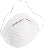 Safety Zone  Particulate Disposable Dust Mask White With Elastic Back, [50/ Box]