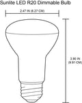 SUNLITE BR20 LED 8 WATTS { 50W EQUIVALENT }