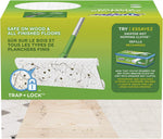 Swiffer Sweeper Dry Sweeping Pad Refills, Hardwood Floor Mop Cleaner Cloth Refill, Gain Scent, 32 Count