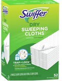 Swiffer Sweeper Dry Sweeping Pad Floor Cleaner Refills for Dust Mop [52 CT]