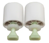 Tool-free Toilet Bolt and Cap System [3-Pack]