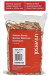 Rubber Bands,  Beige, 1 lb Bag, [320/Pack]